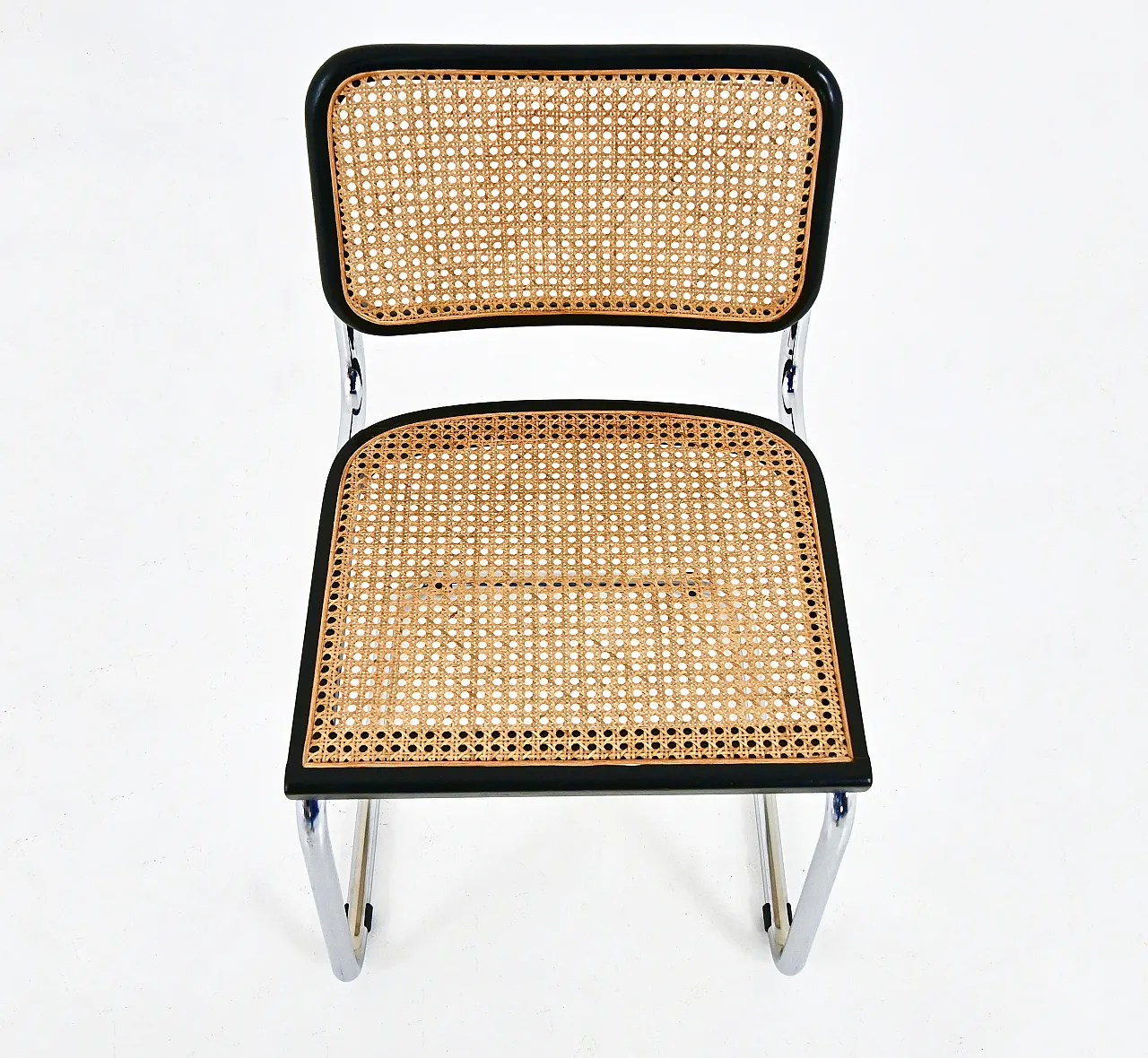 8 Sedie da pranzo stile B32 di Marcel Breuer, 80s 8