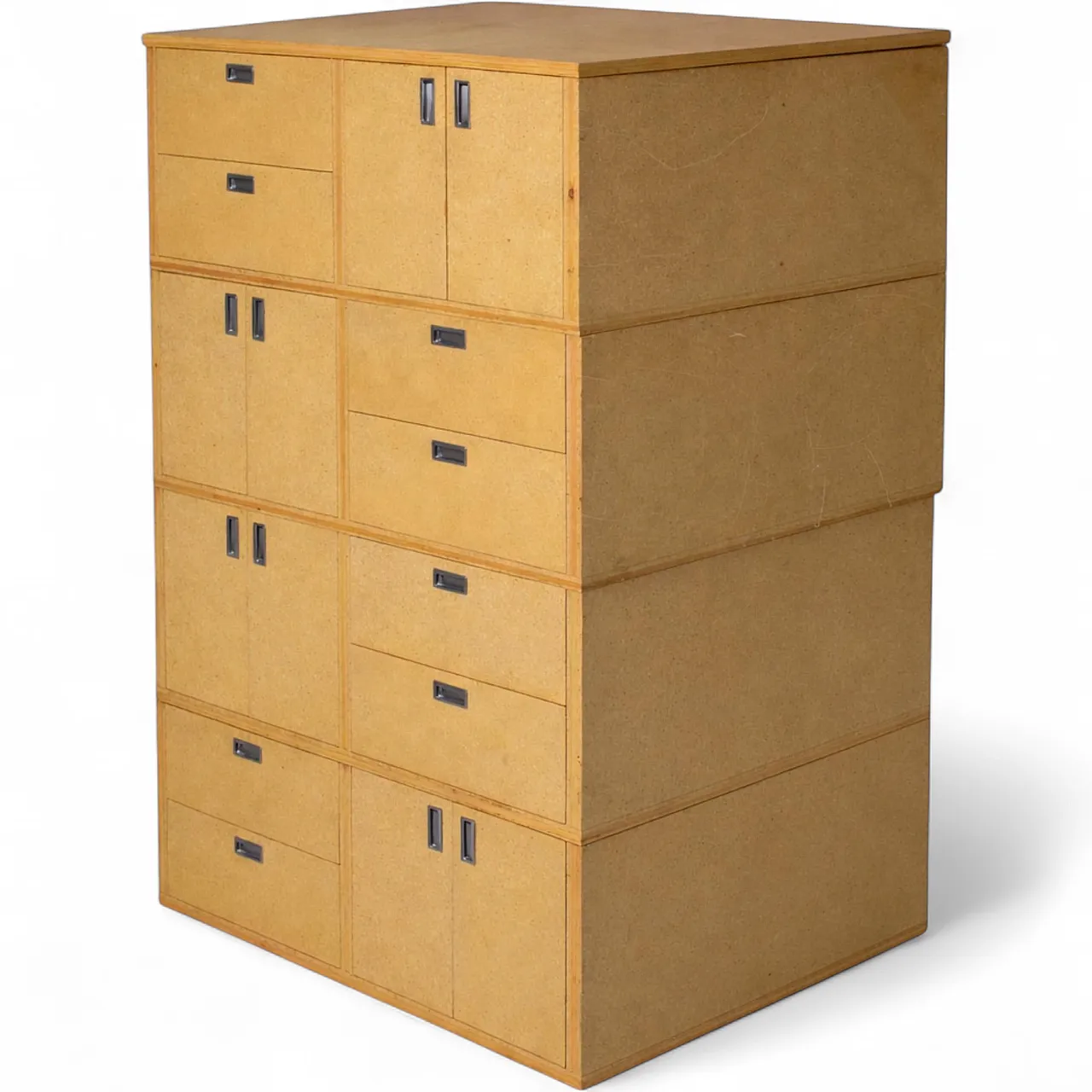 Modular bookshelf,by G. Malacrida and P. Resmini, 1970s 18