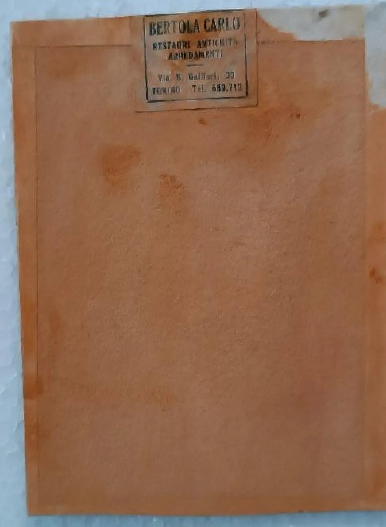 San Christophe, painting on copper, 18th century 5