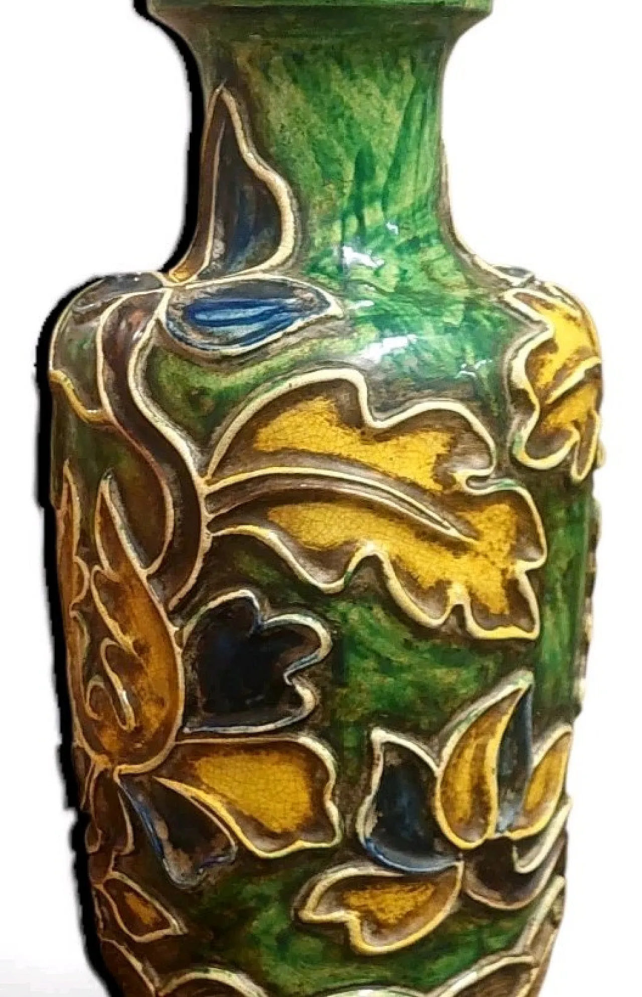 Ceramic lamp by Ugo Zaccagnini, 1930s 6