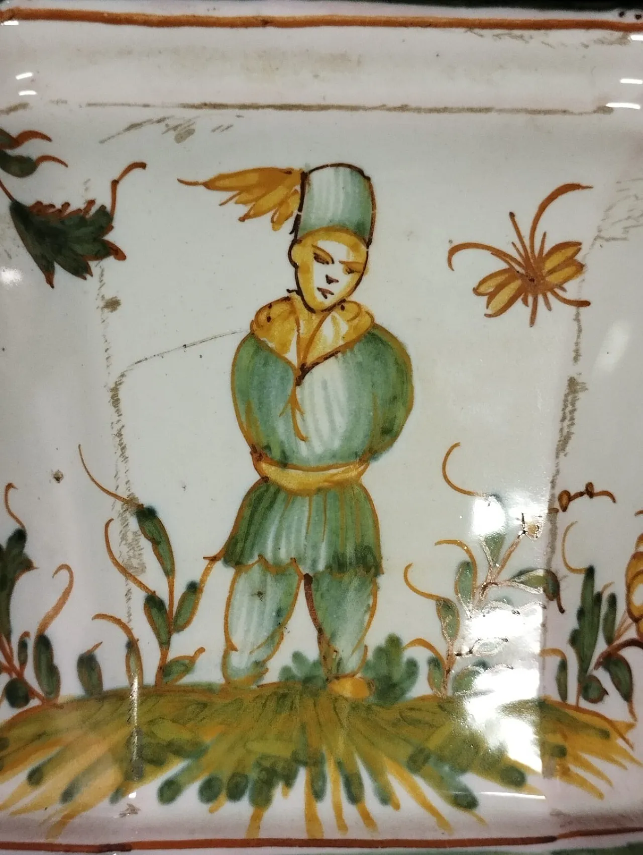 Terracotta flower holder, 18th century 5