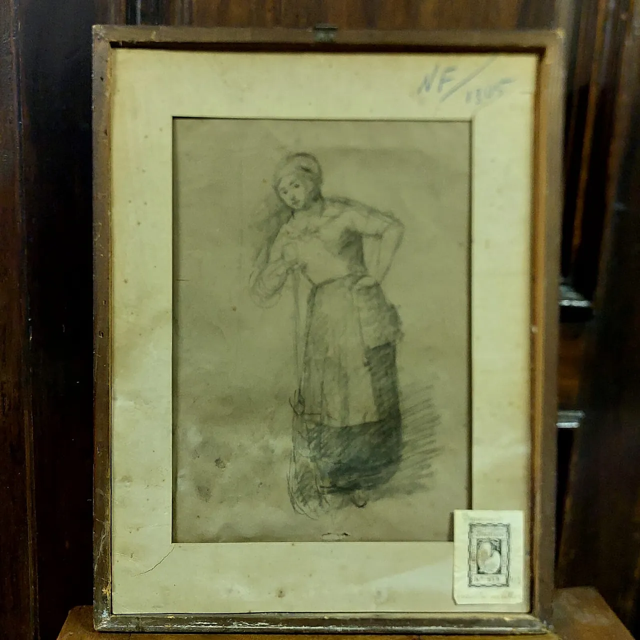 Disegno bifronte di Osvaldo Bignami, '800 2