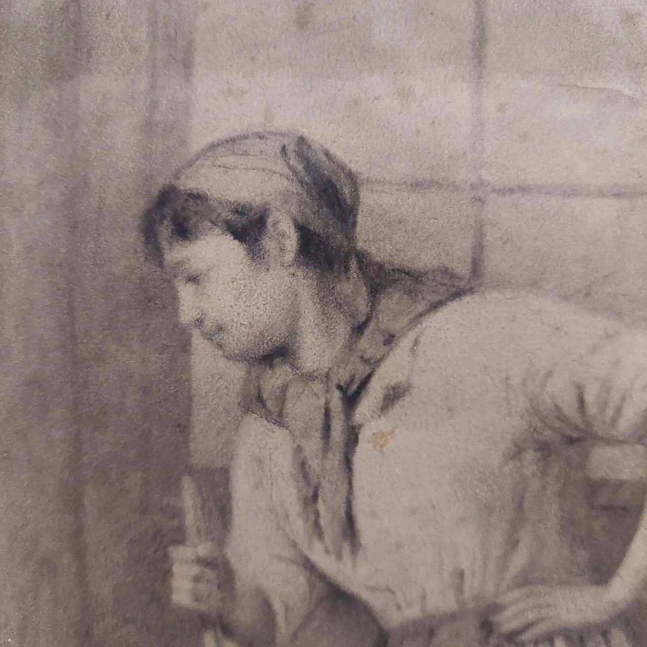 Disegno bifronte di Osvaldo Bignami, '800 6