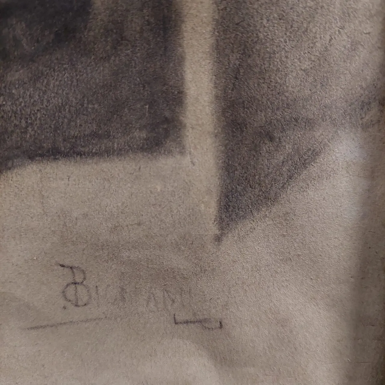 Disegno bifronte di Osvaldo Bignami, '800 9