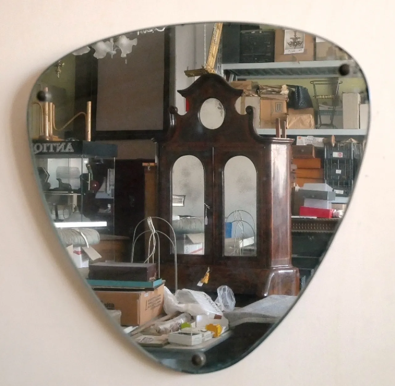 Specchio forma triangolare, anni '60 4