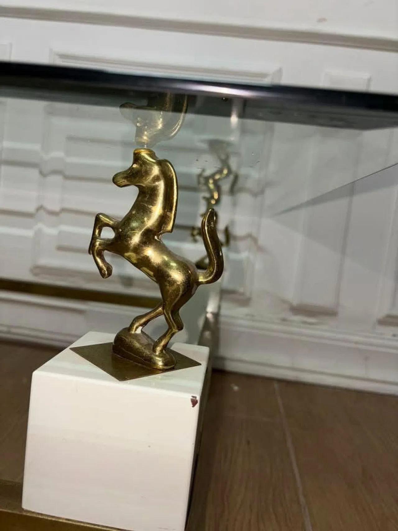 Tavolino con cavalli, anni '50 6