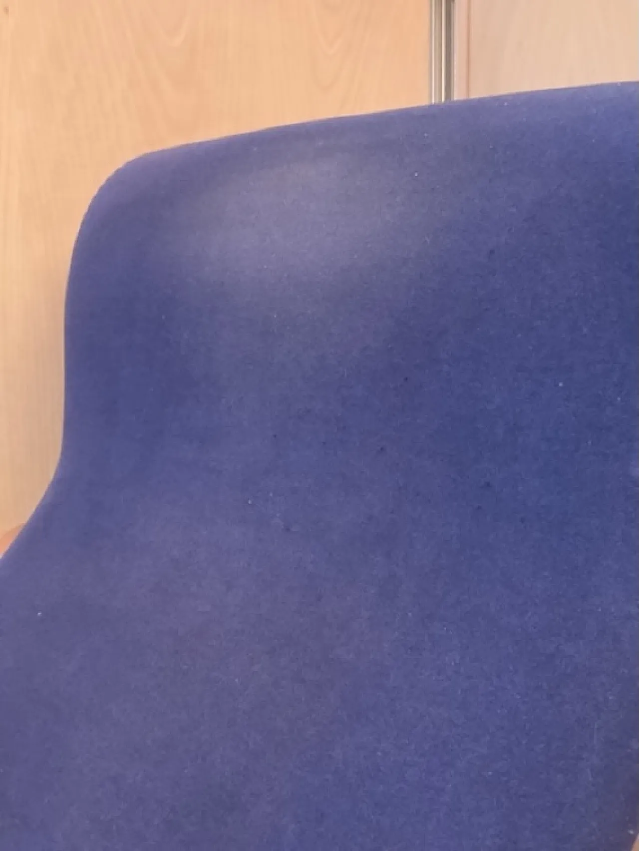 Chaise longue in curved wood, 70s 15