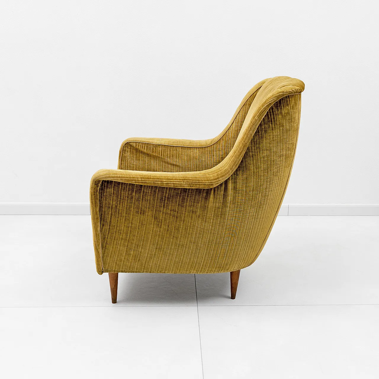 Pair of Mid-Century Modern Armchairs by Ico Parisi, 1950 6