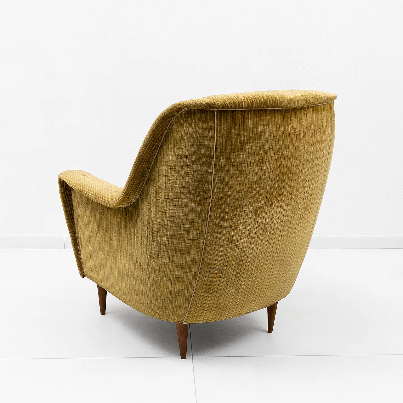Pair of Mid-Century Modern Armchairs by Ico Parisi, 1950 7