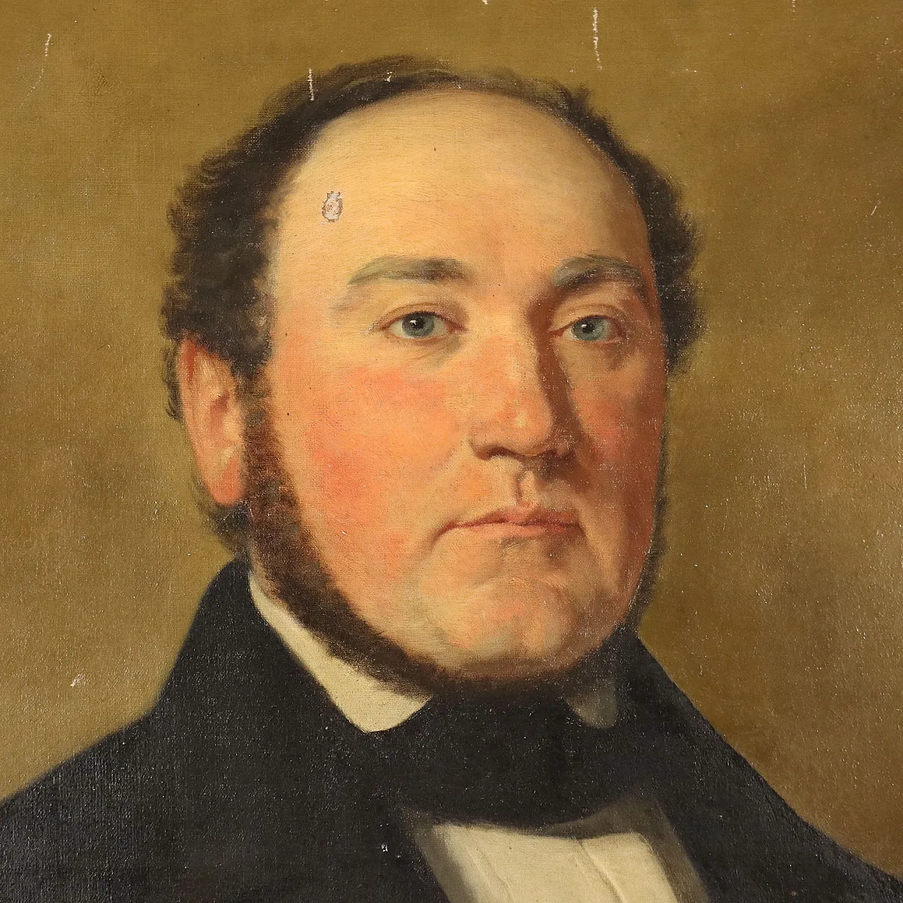 Germain Paget, Ritratto, olio su tela, '800 4