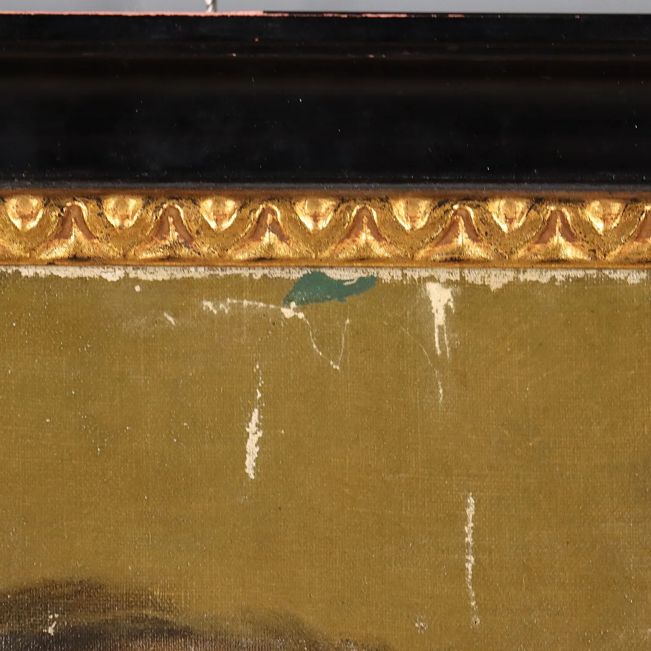 Germain Paget, Ritratto, olio su tela, '800 9