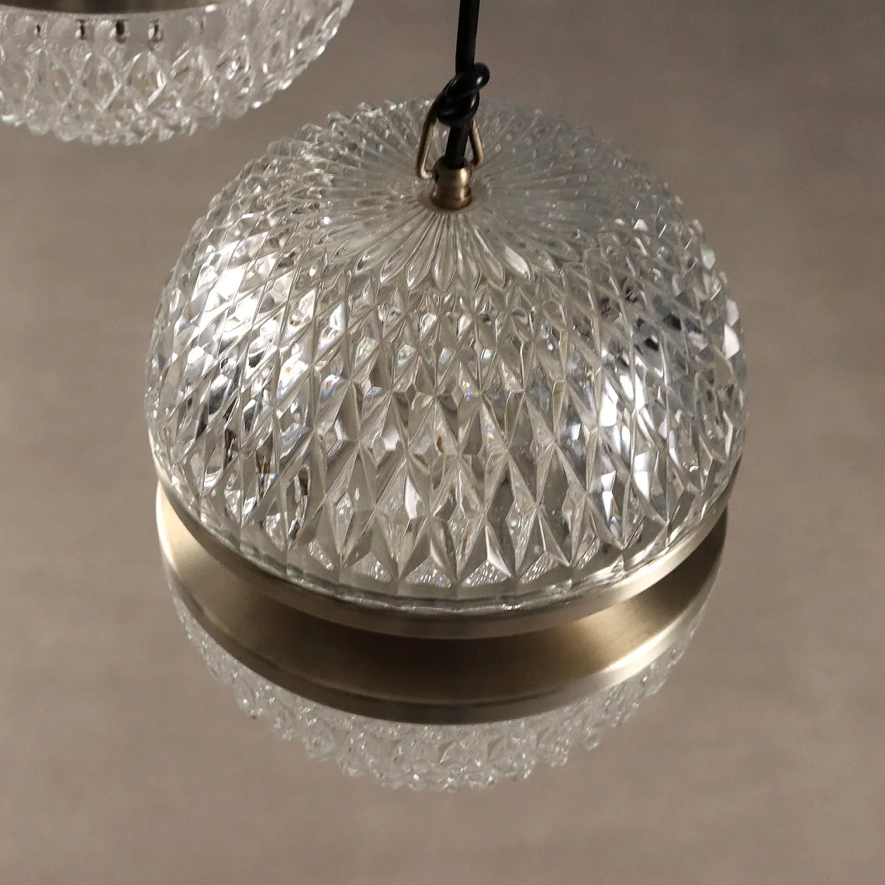 Lampada a tre luci, fine '900 7