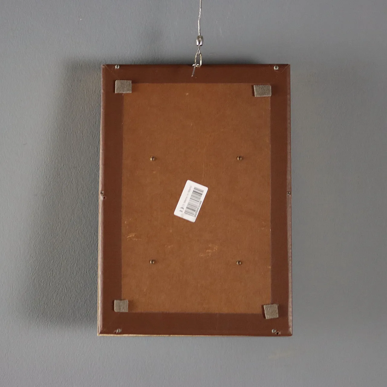 Madonna con Bambino in teca, '800 4