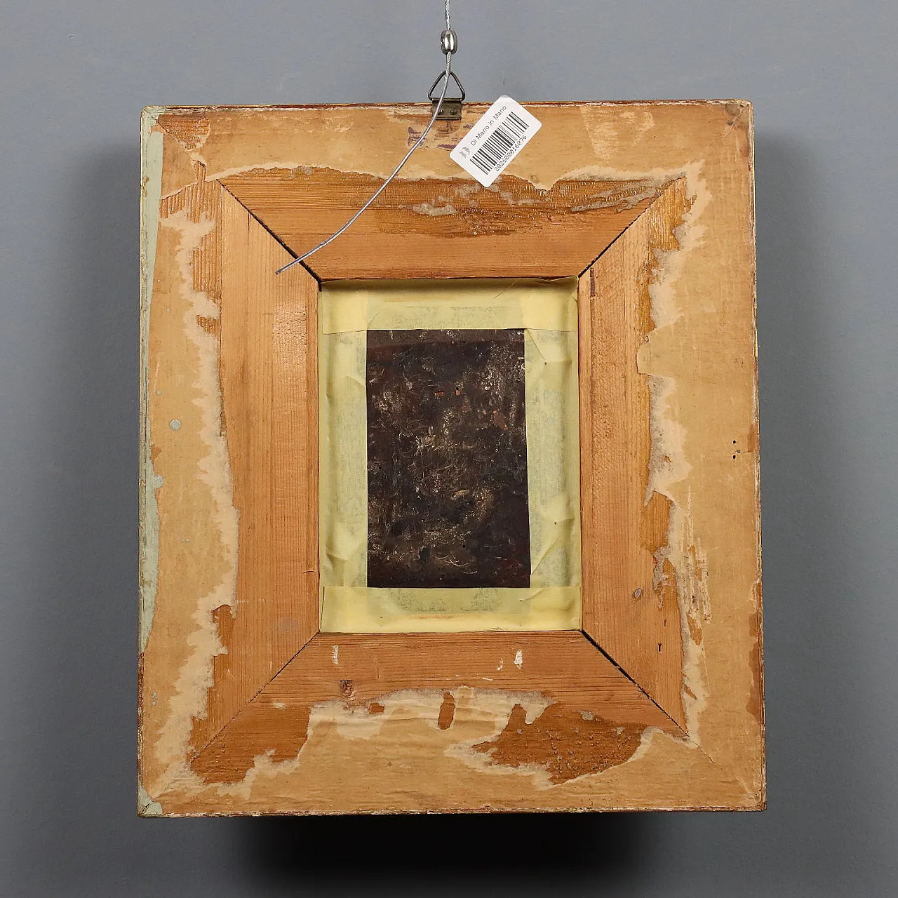 Dipinto di Pietro Scoppetta, olio su tavola, '800 9