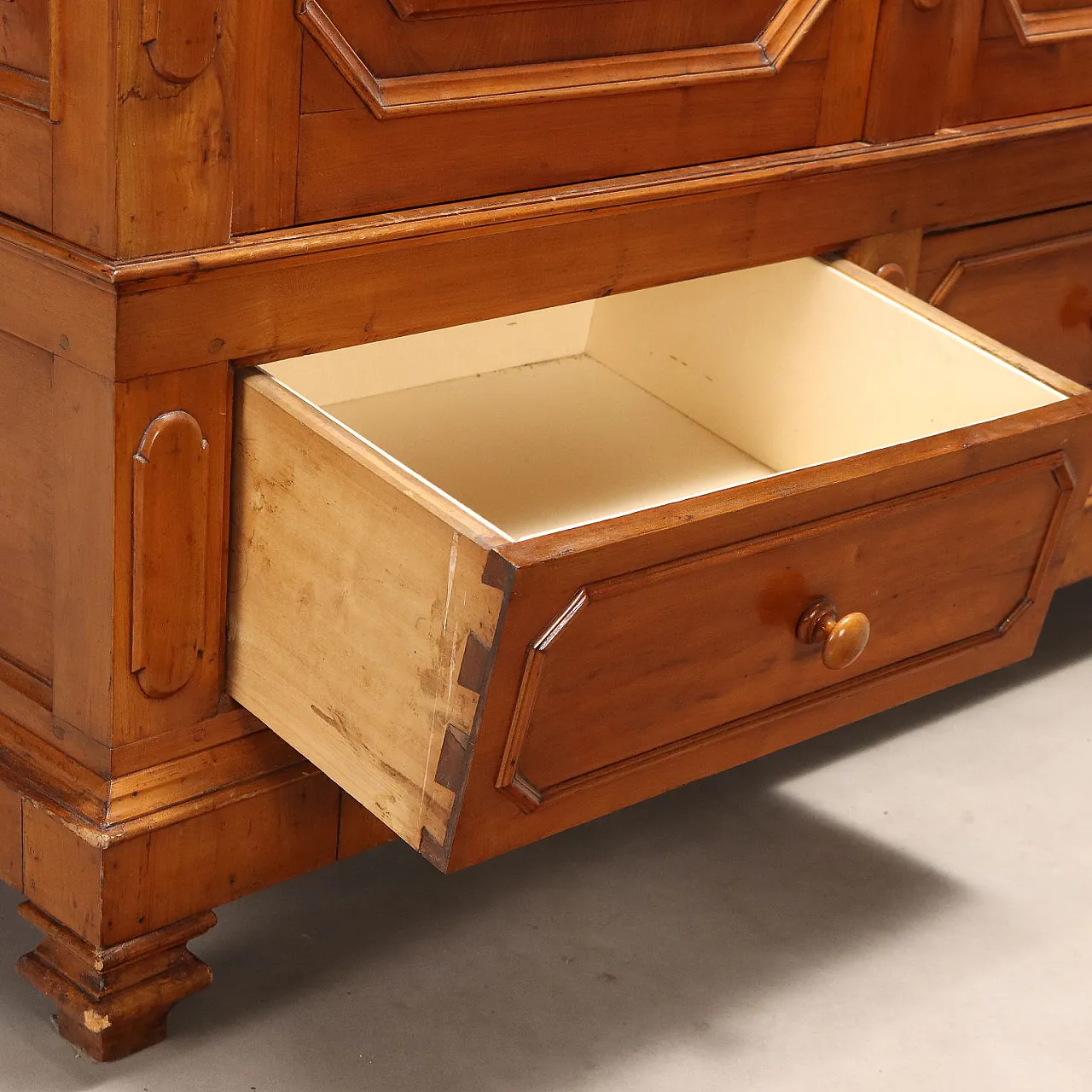 Armadio Umbertino in ciliegio, '800 8