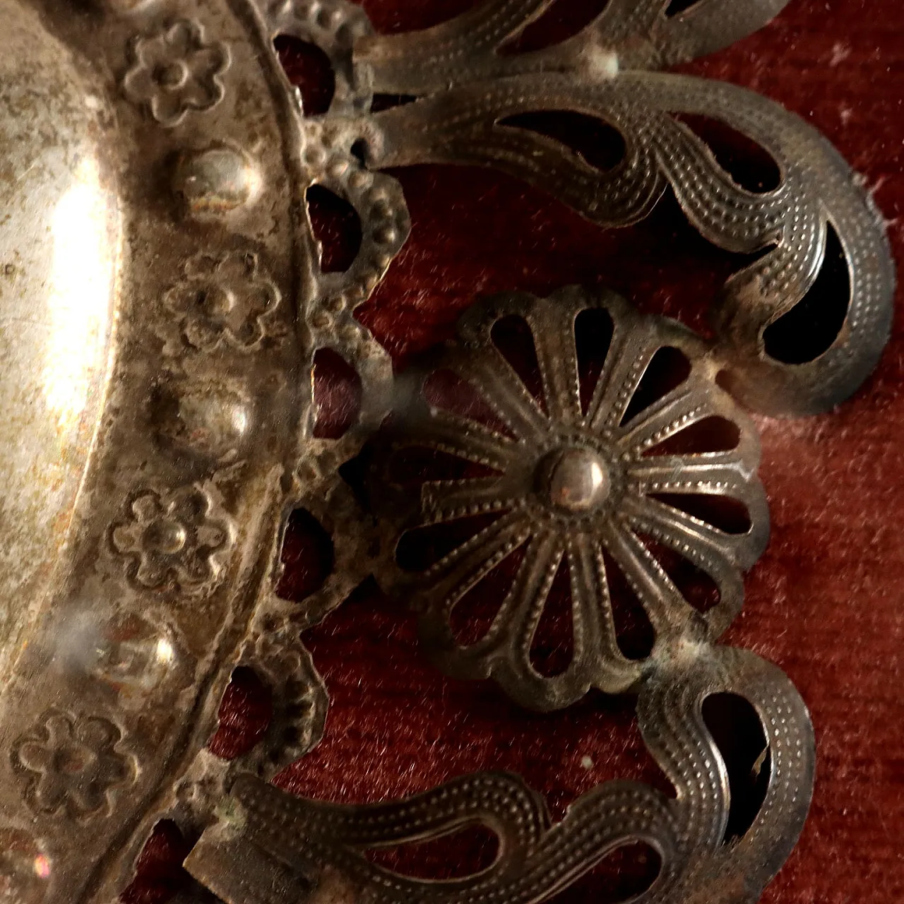 Sacred Heart in Silver Ex Voto, 20th century 6