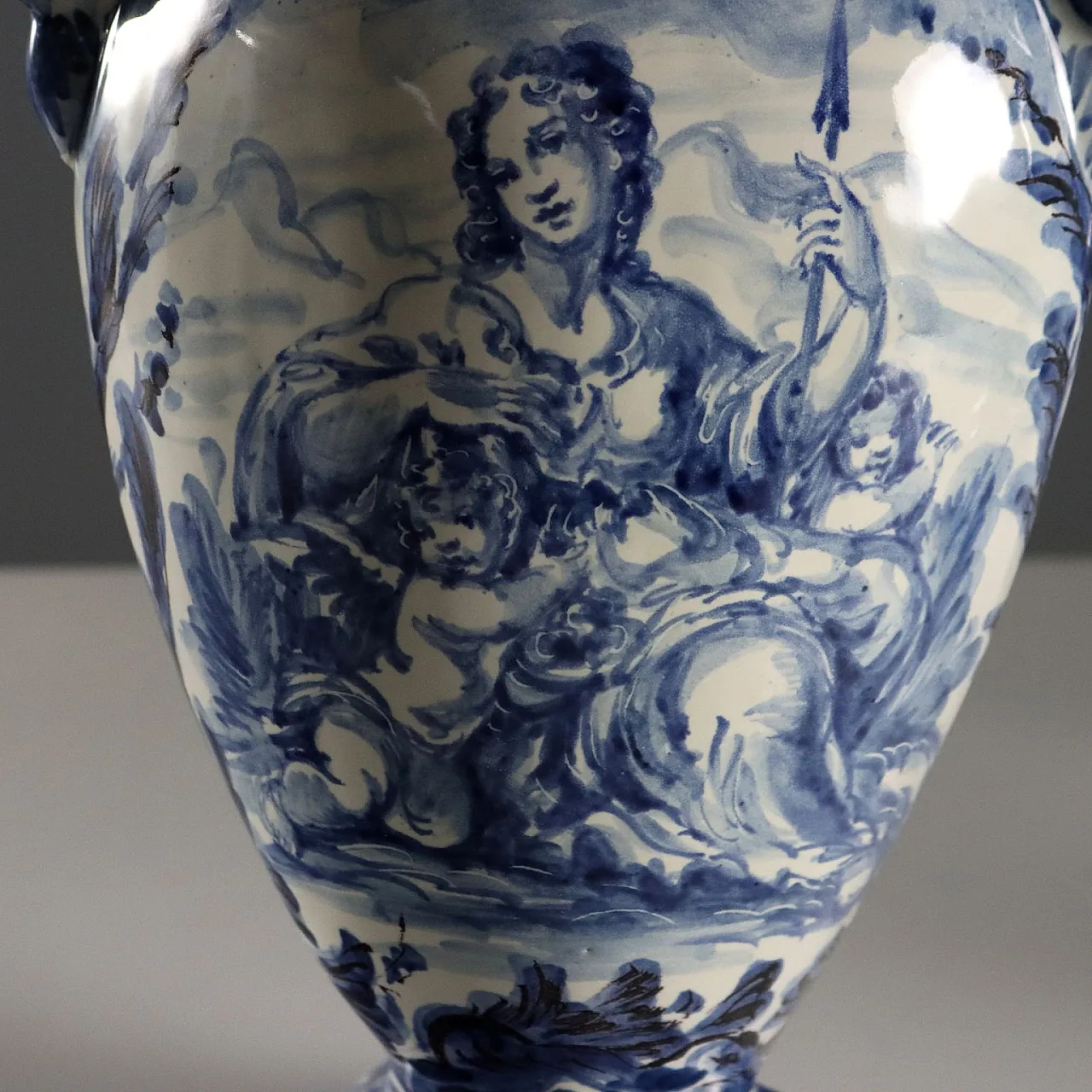 Trittico di vasi di Giuseppe Mazzotti Albissola, '900 4