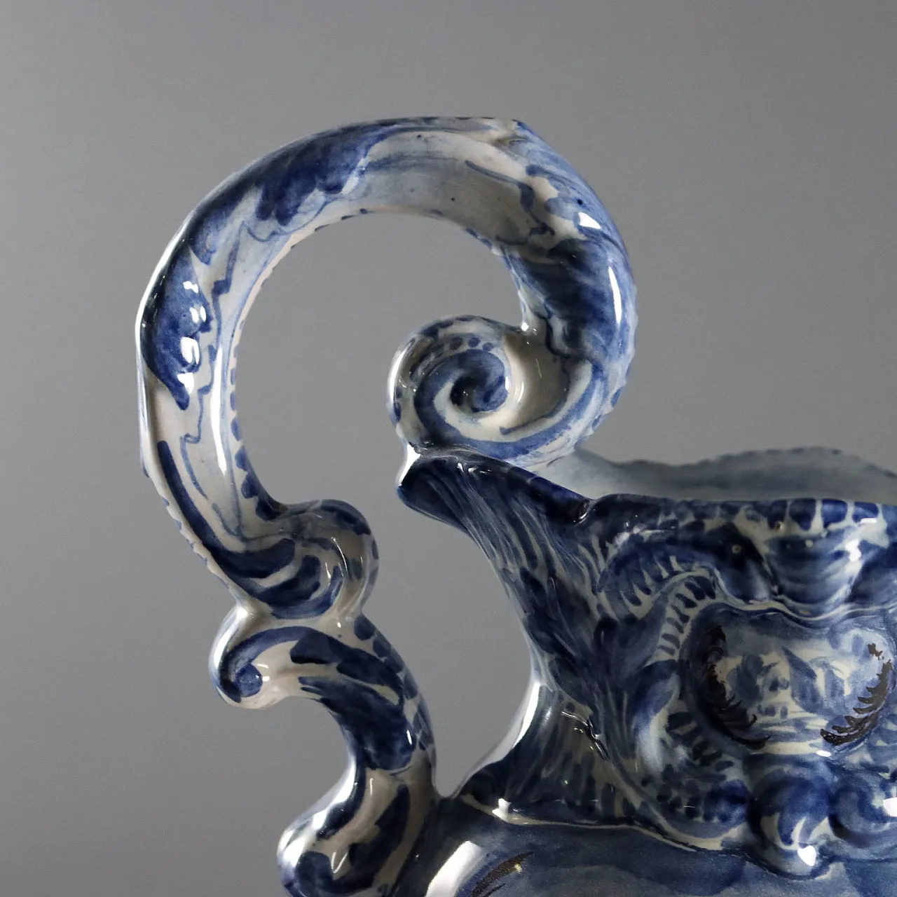 Trittico di vasi di Giuseppe Mazzotti Albissola, '900 5