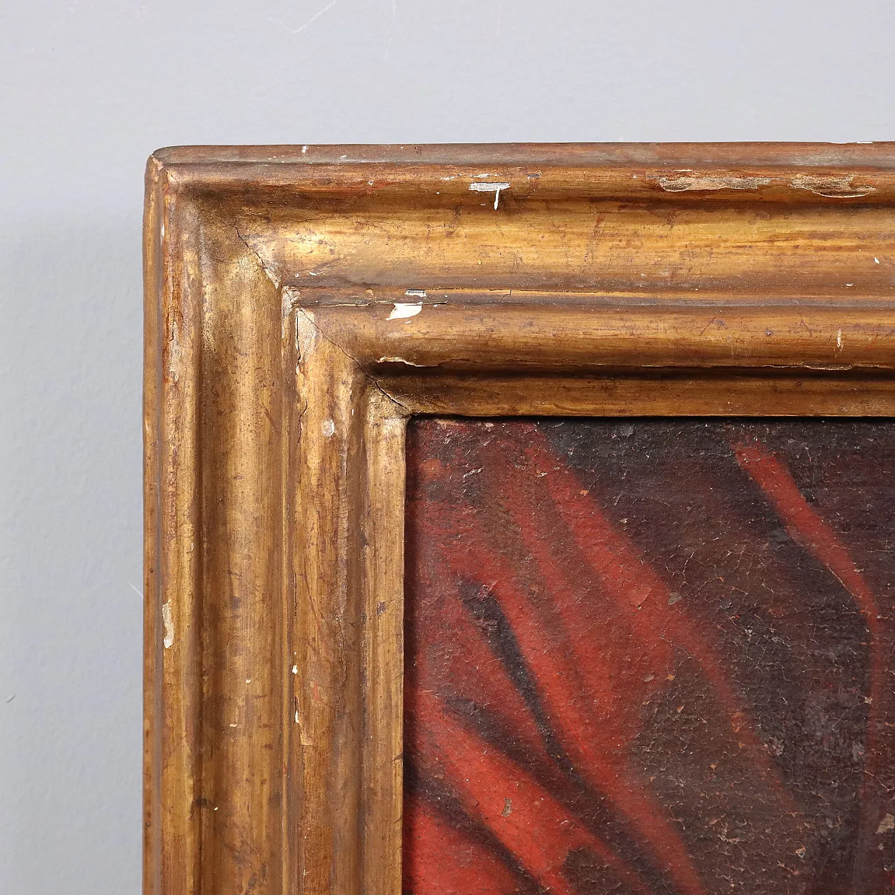 Biblical scene, oil on canvas, 17th century 8