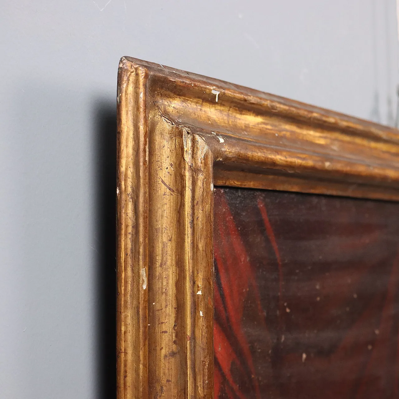 Biblical scene, oil on canvas, 17th century 9