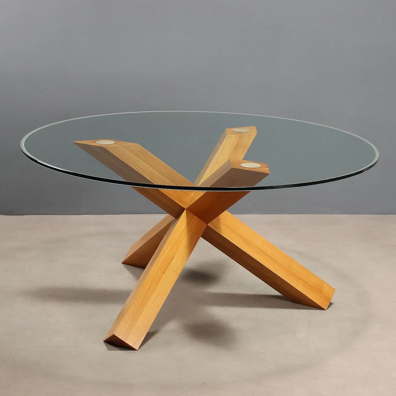 La Rotonda table by Mario Bellini for Cassina, late 20th century 1