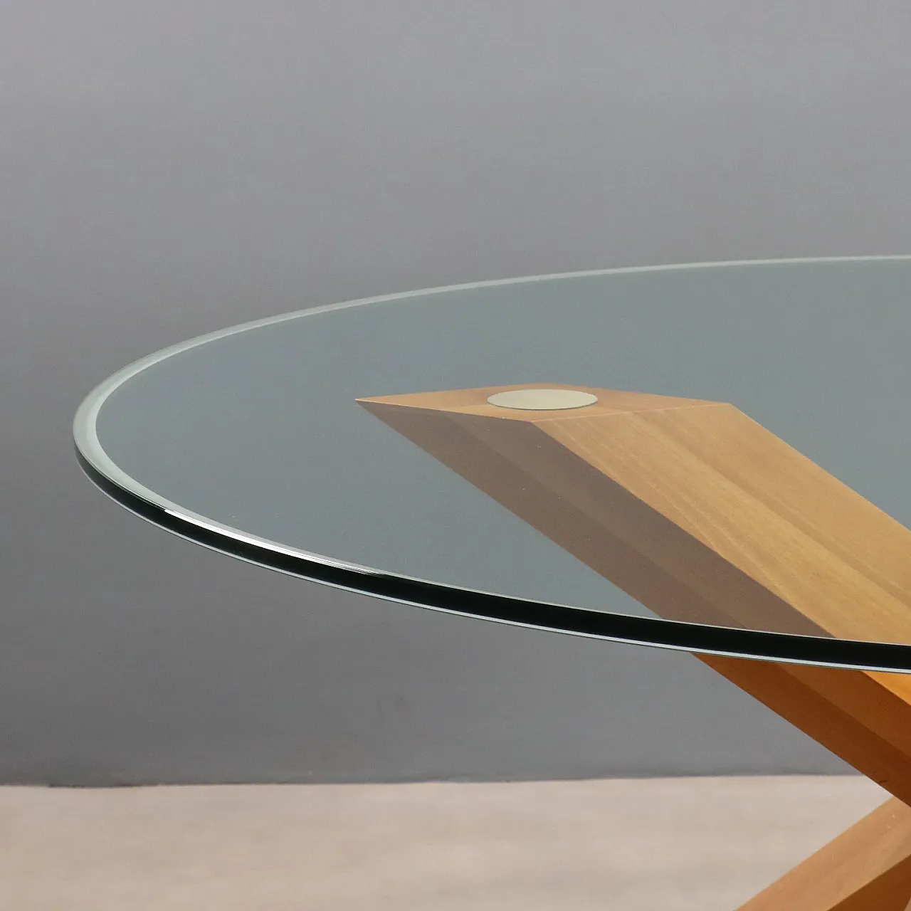 La Rotonda table by Mario Bellini for Cassina, late 20th century 4