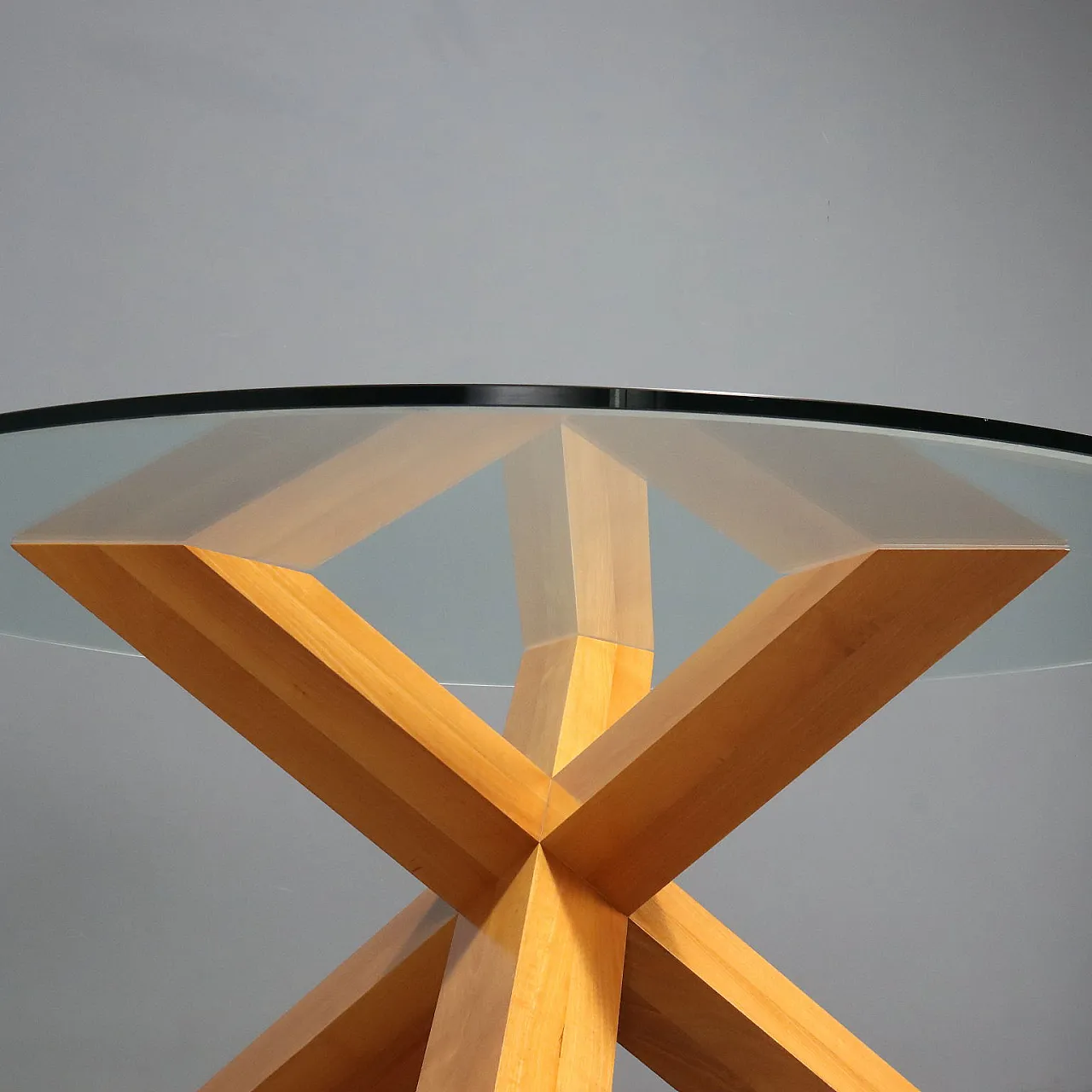 La Rotonda table by Mario Bellini for Cassina, late 20th century 5