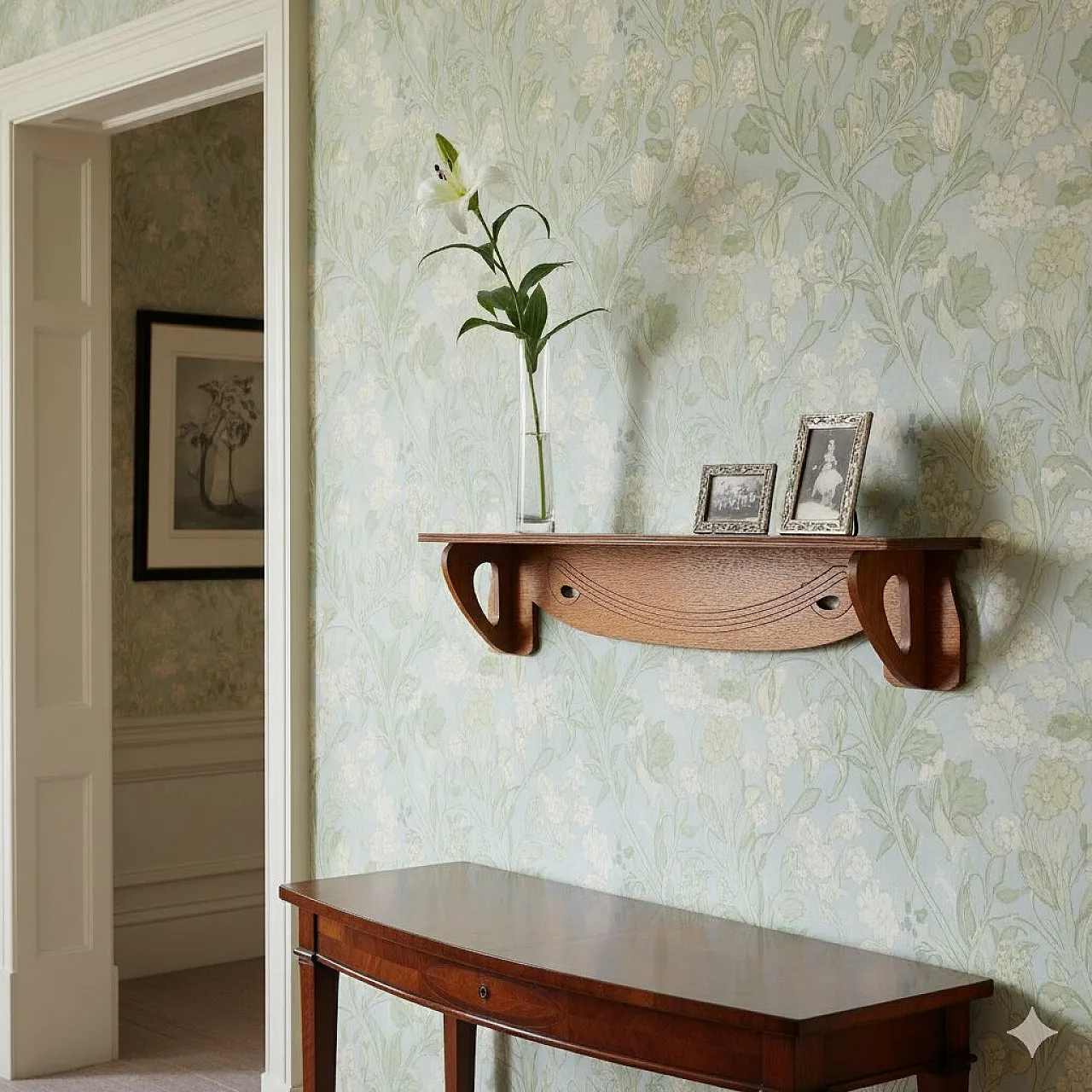 Liberty shelf in oak, 20th century 2