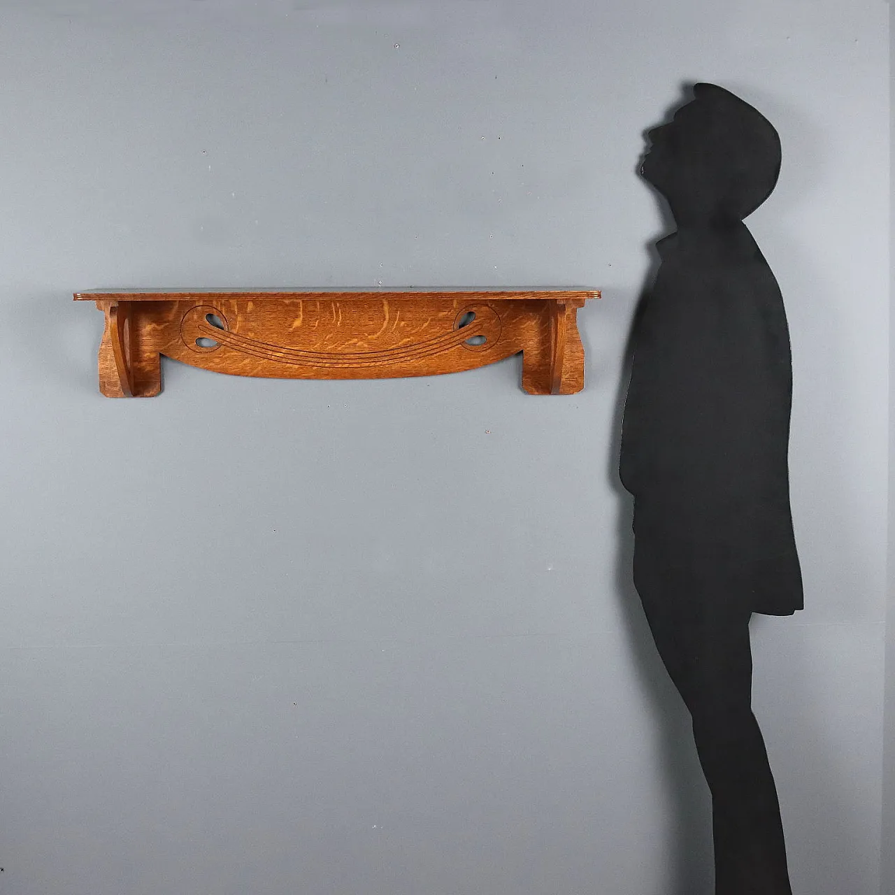 Liberty shelf in oak, 20th century 3