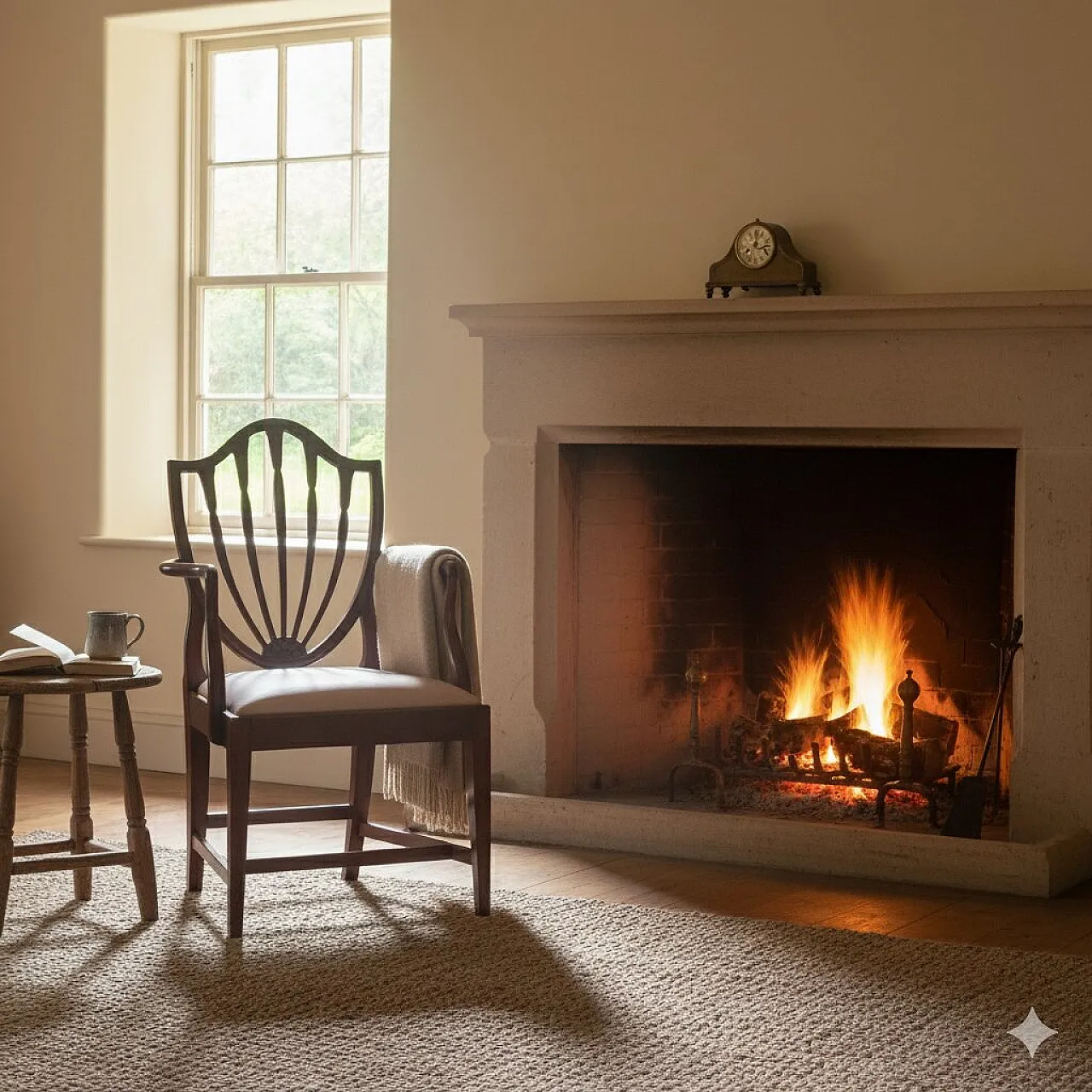Regency style armchair in mahogany, 19th century 2