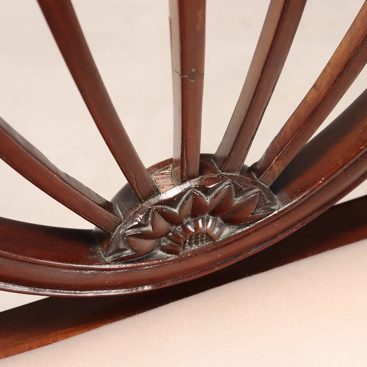 Regency style armchair in mahogany, 19th century 6