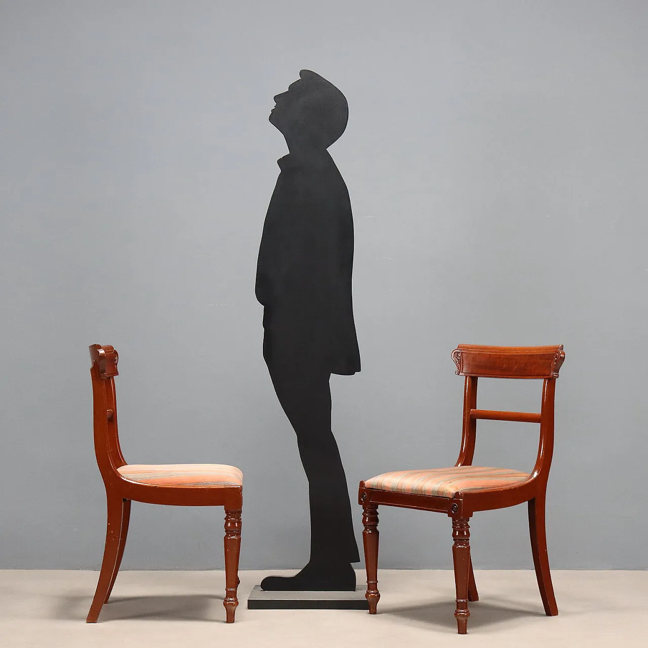 6 Edwardian mahogany chairs, early 20th century 3