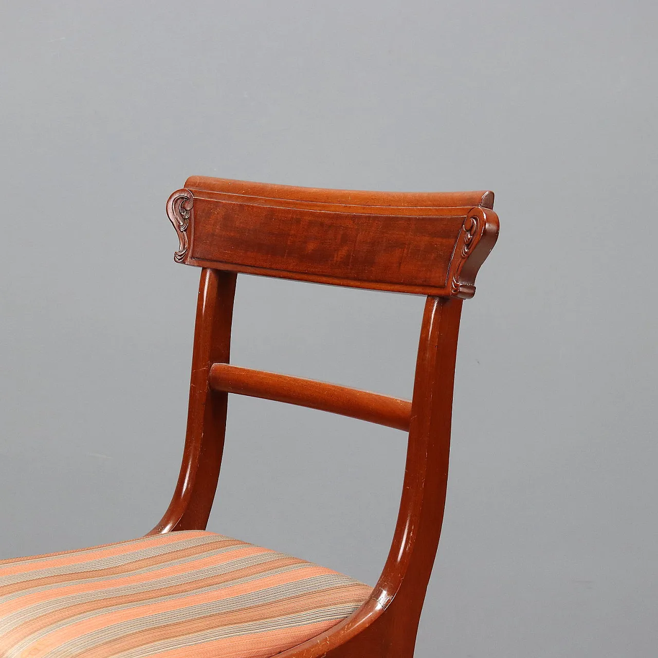 6 Edwardian mahogany chairs, early 20th century 5