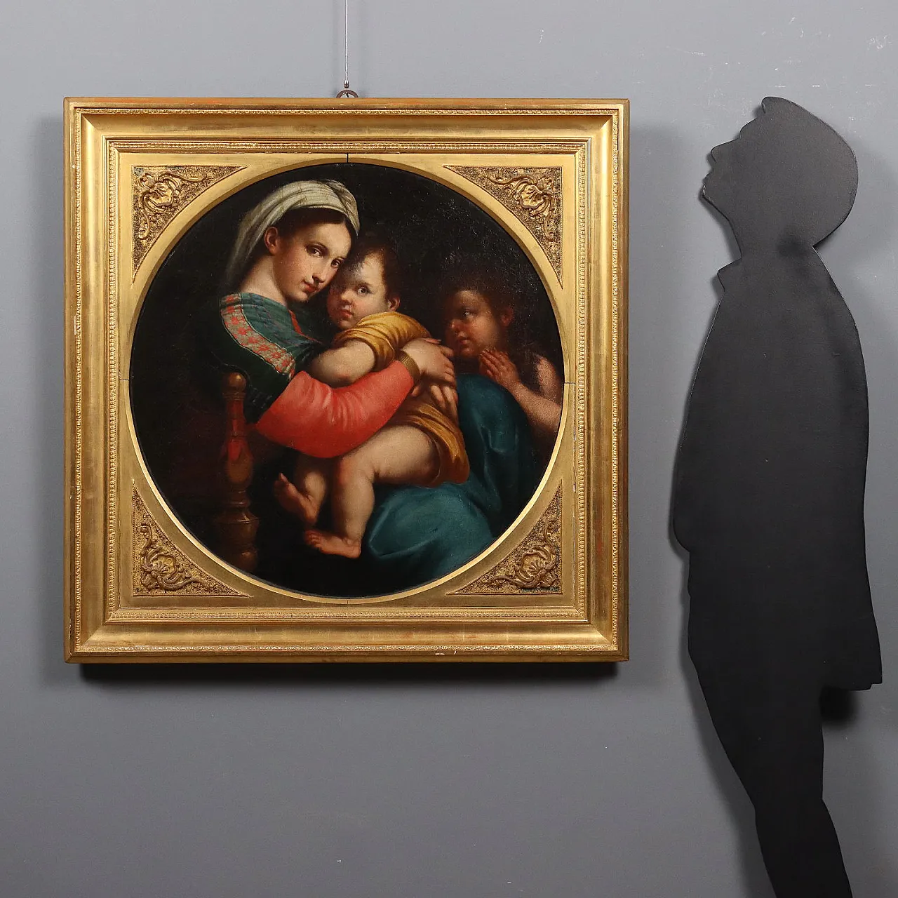 Olio su tela, Scuola italiana, fine '700 2