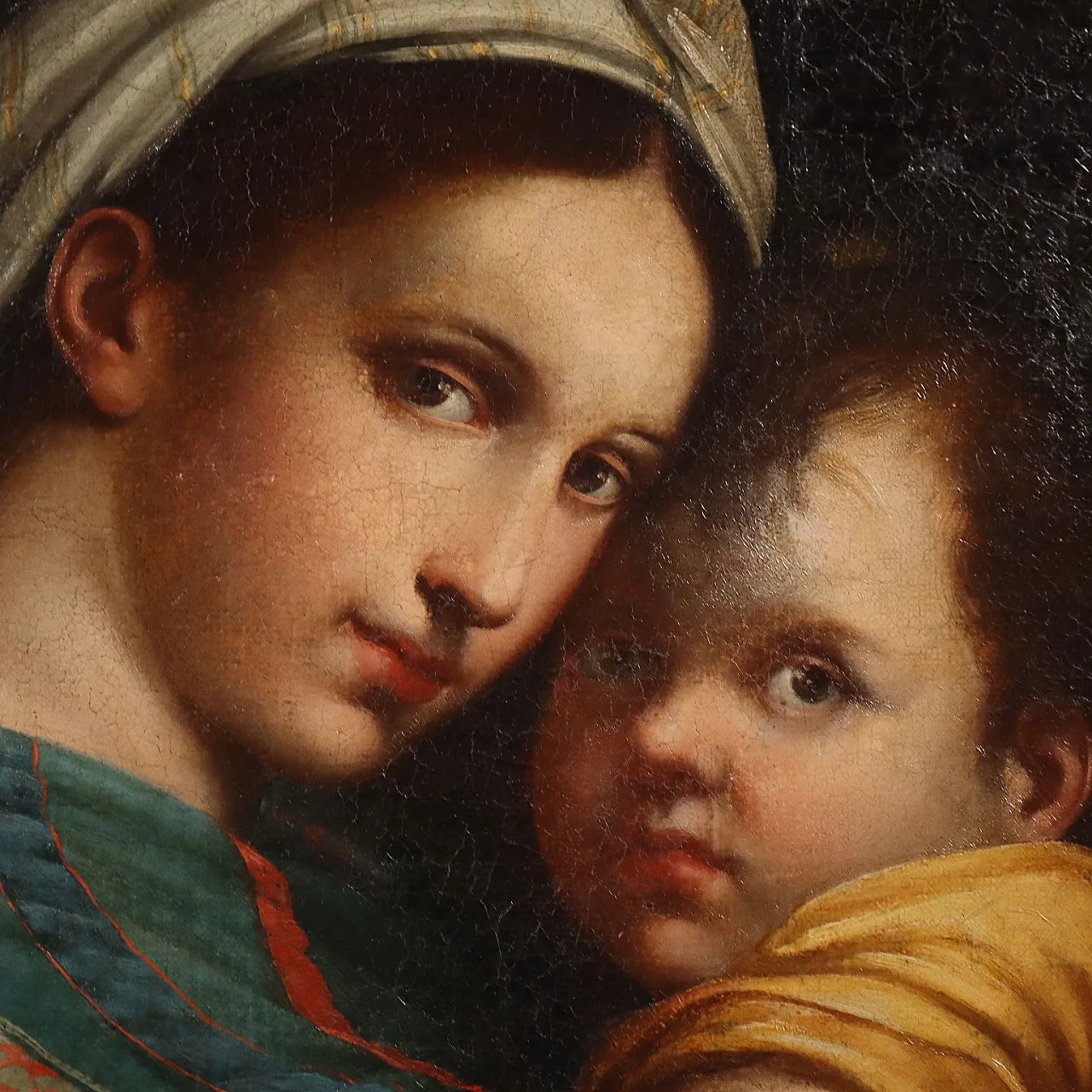 Olio su tela, Scuola italiana, fine '700 4