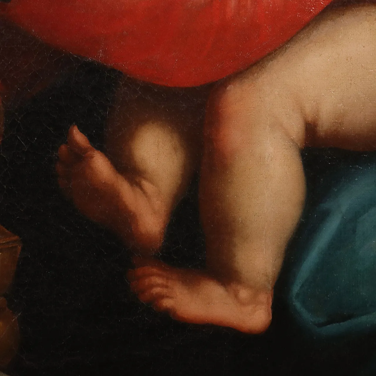 Olio su tela, Scuola italiana, fine '700 6