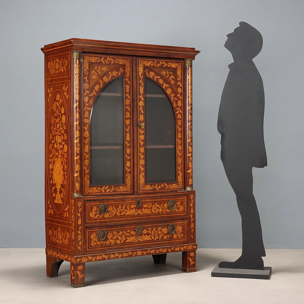Dutch bookcase in mahogany, 19th century 3