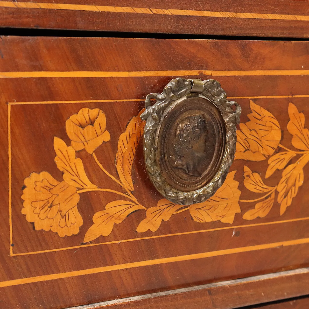 Dutch bookcase in mahogany, 19th century 10