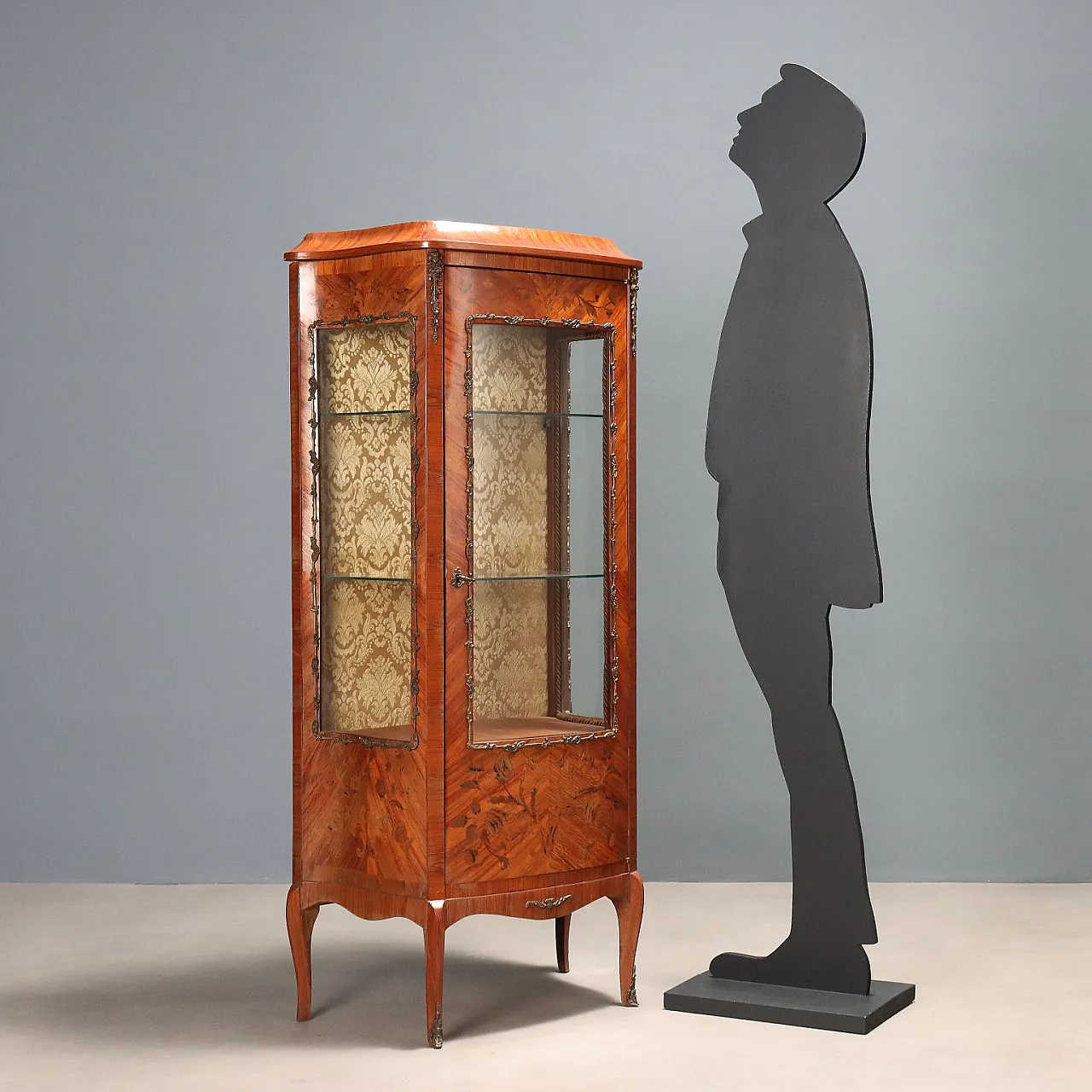 Vetrina in legno, primo '900 3