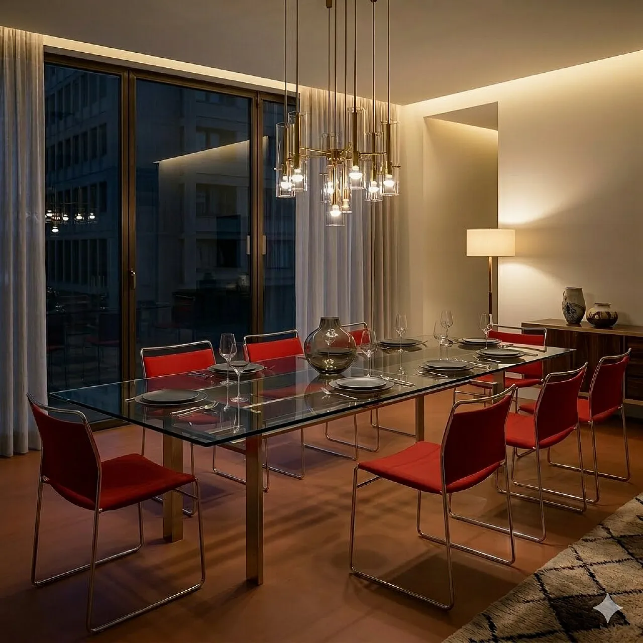 Doge table by Carlo Scarpa for Cassina, 20th century 2