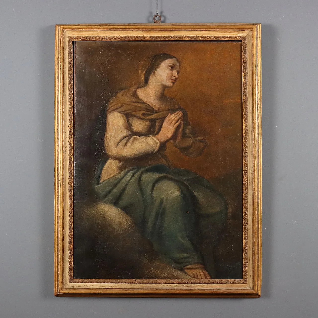 Santa in Preghiera, olio su tela, '700 1