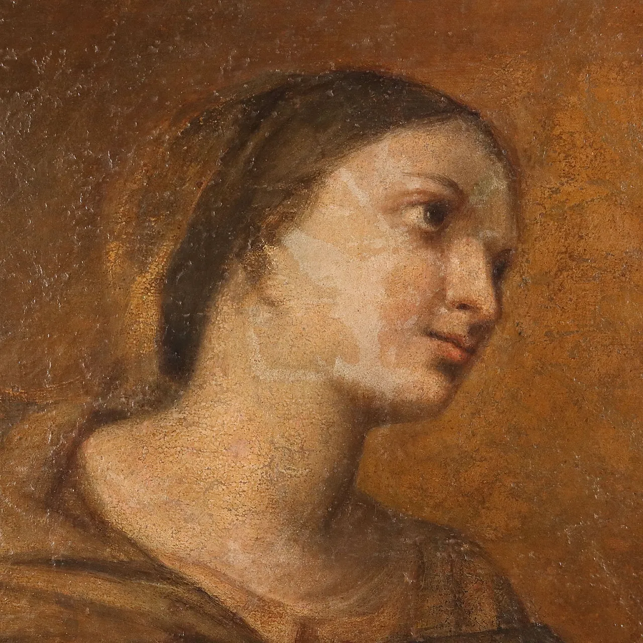 Santa in Preghiera, olio su tela, '700 4