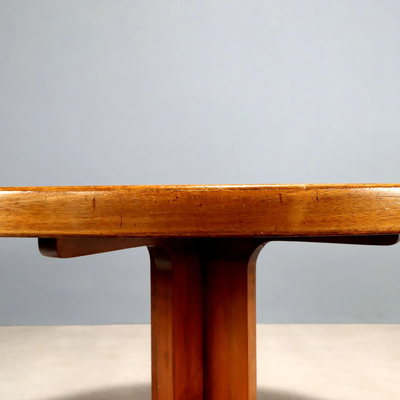 Tavolo da pranzo, in legno, anni '70 5