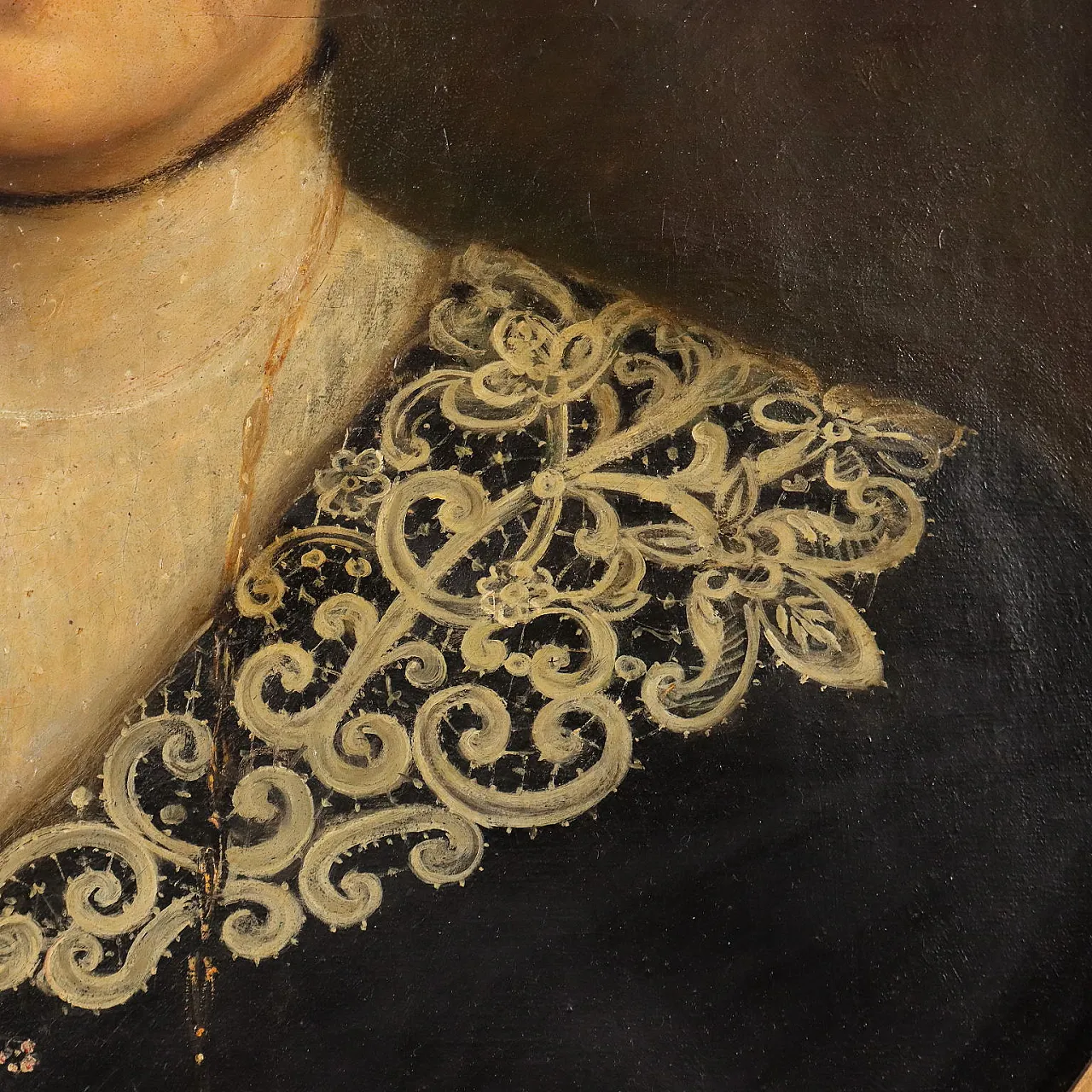 Francine Charderon, olio su tela con cornice, '800 6