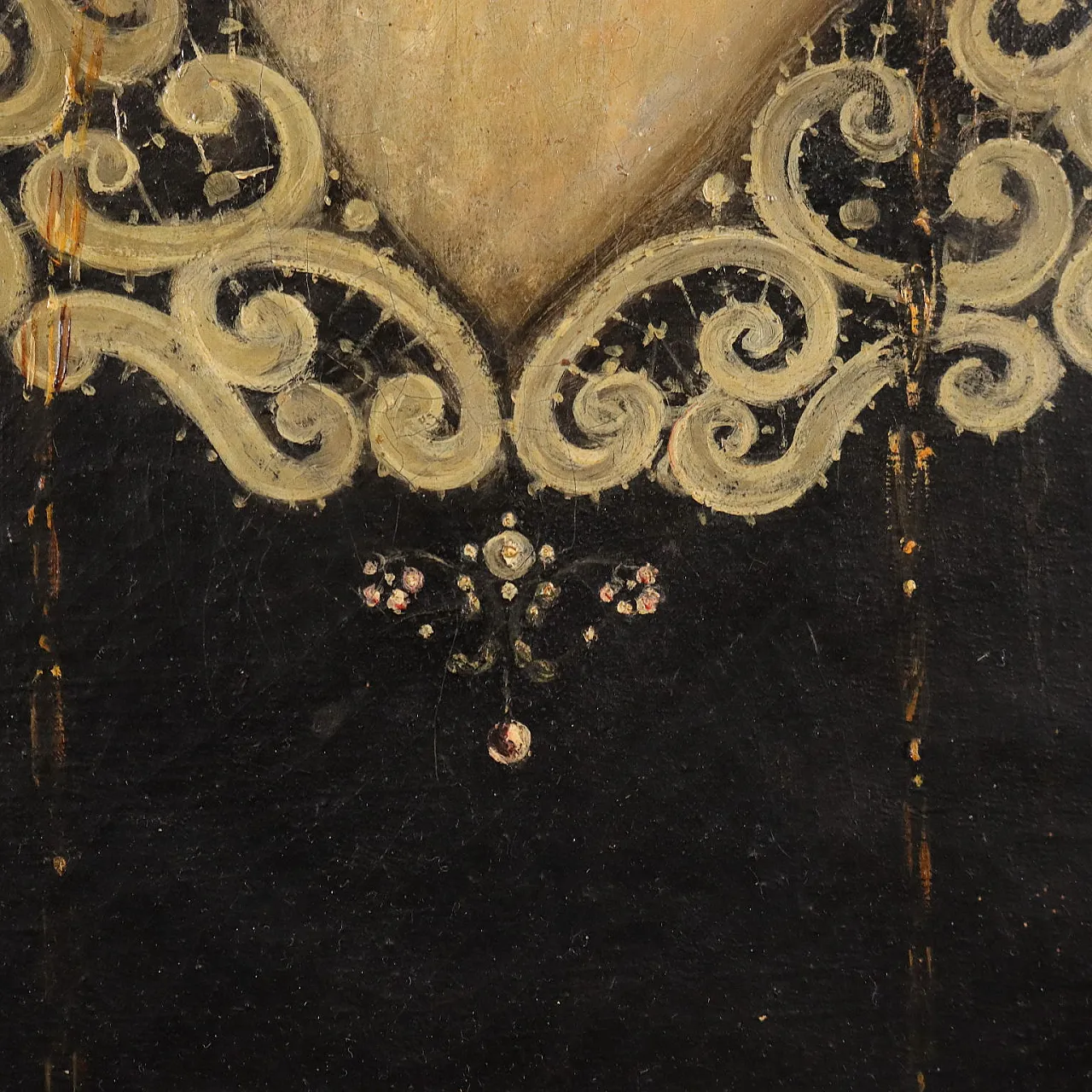 Francine Charderon, olio su tela con cornice, '800 7