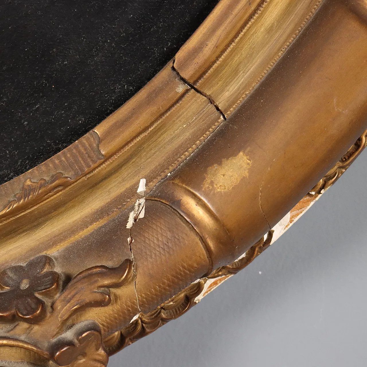 Francine Charderon, olio su tela con cornice, '800 9