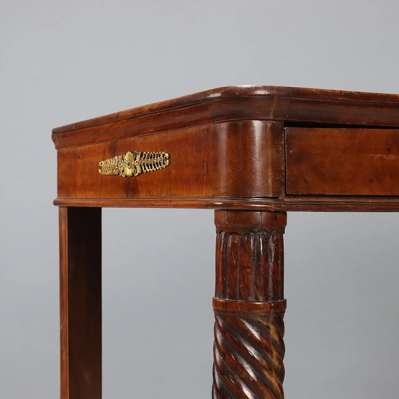 Consolle in noce, metà '800 4