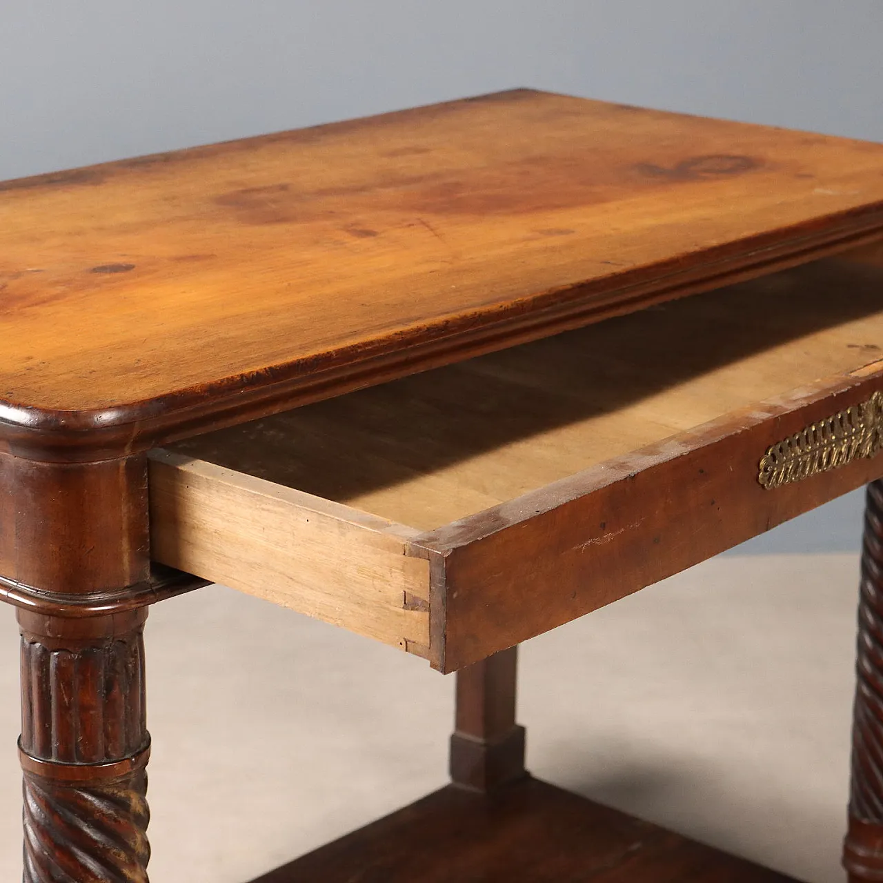 Consolle in noce, metà '800 5