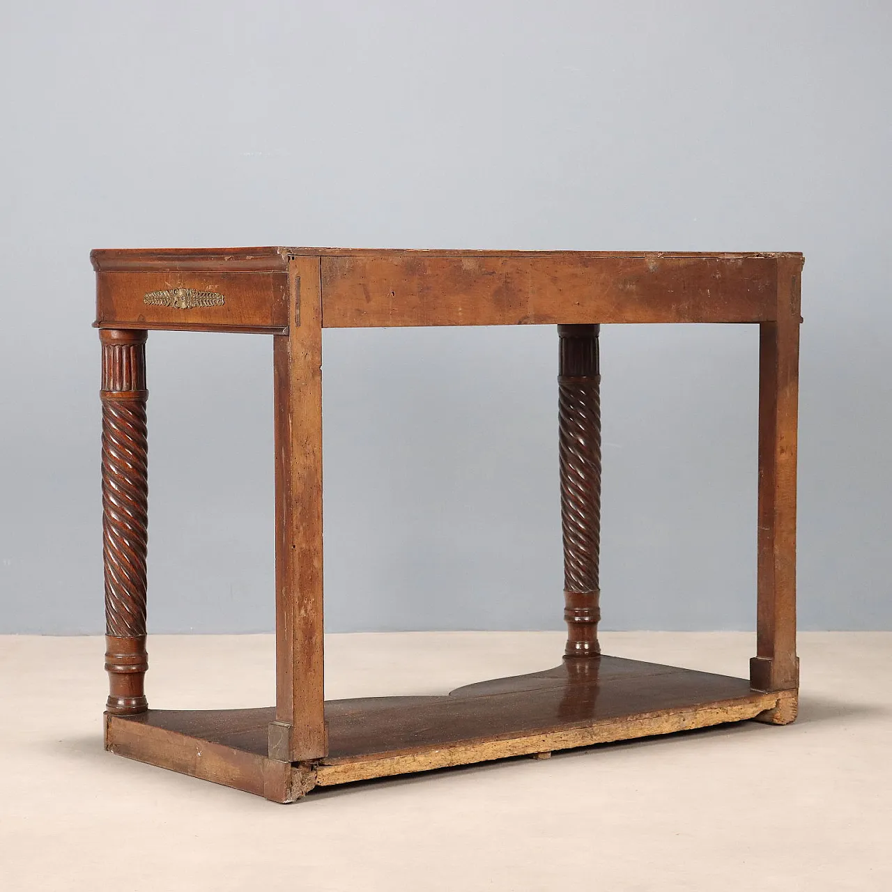 Consolle in noce, metà '800 10