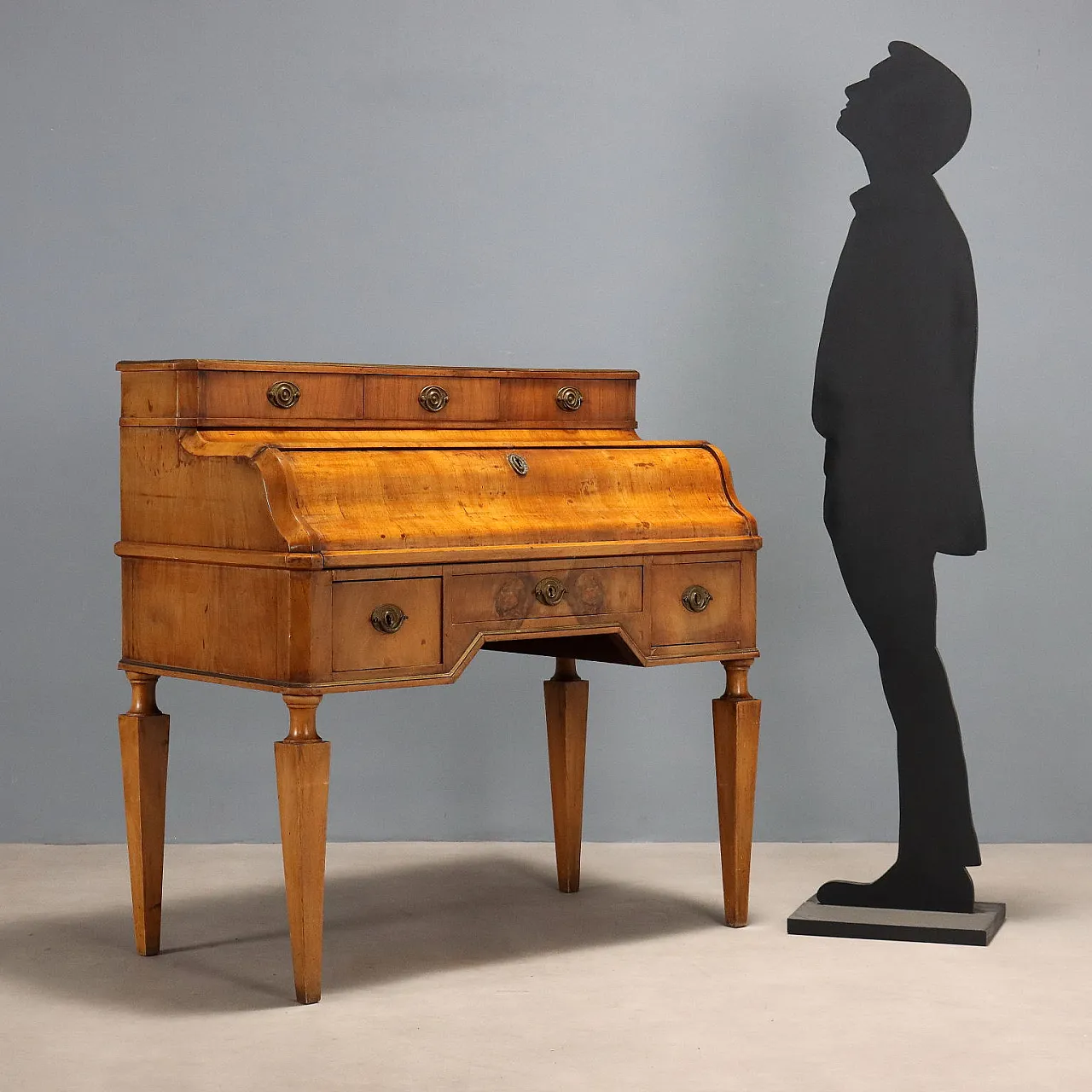 Scrivania in noce, '800 3